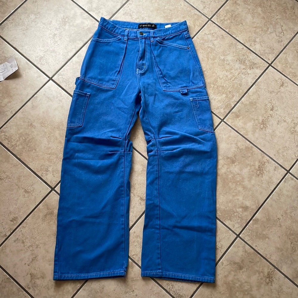 Lioness blue cargo pants